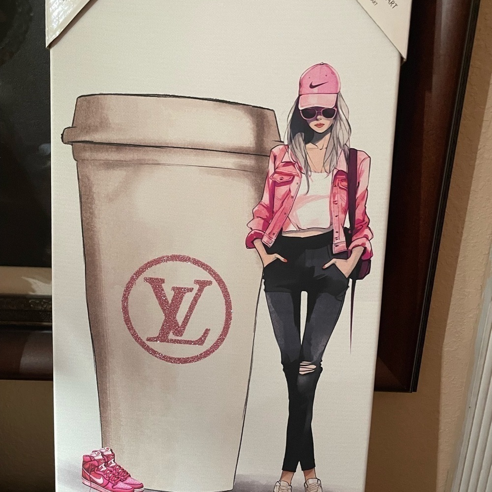 Beautiful Design District Authentic Giclee  Print NWT fashion diva 20 X 10